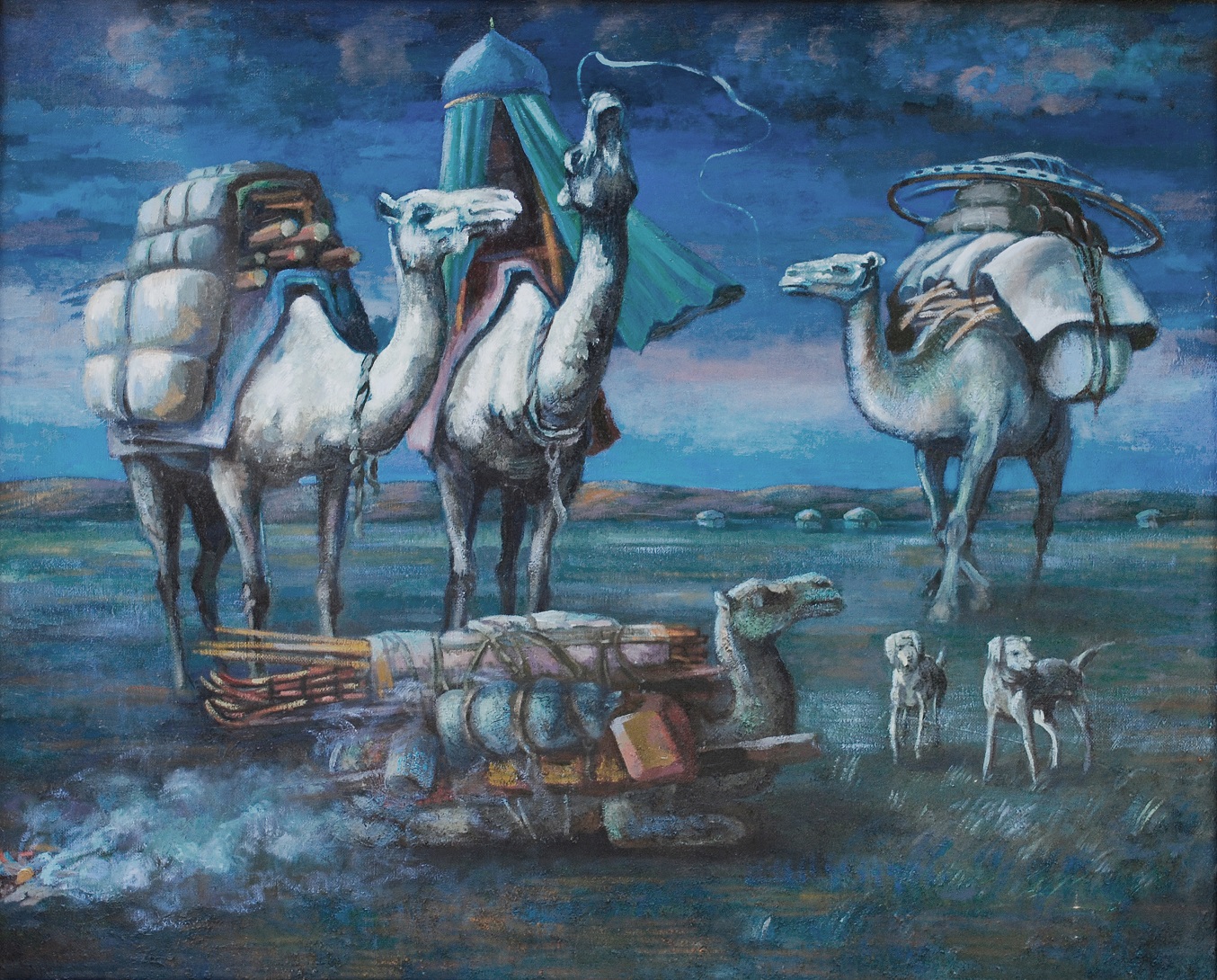 Картины казахстанских художников